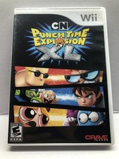 Nintendo Wii - Punch Time Explosion XL Cartoon Network - Clean Tested Working 