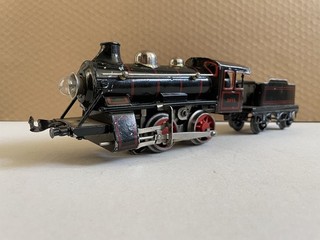 BING Spur 0 Dapflokomotive 3015 mit Mängeln