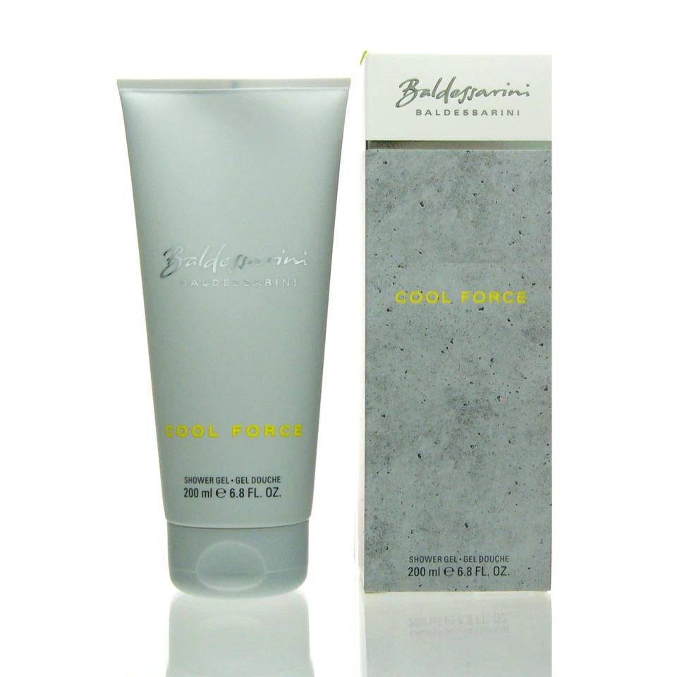 (89,75 EUR/l) Baldessarini Cool Force Shower Gel 200 ml Duschgel NEU OVP
