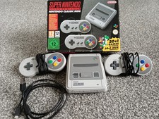 Super Nintendo SNES Mini Classic Console with 21 Games