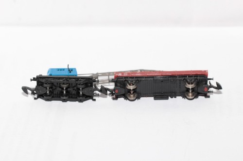 Märklin mini club 8621 Güterwagen Kranwagen mit Niederbordwagen ohne OVP - Bild 6 von 6