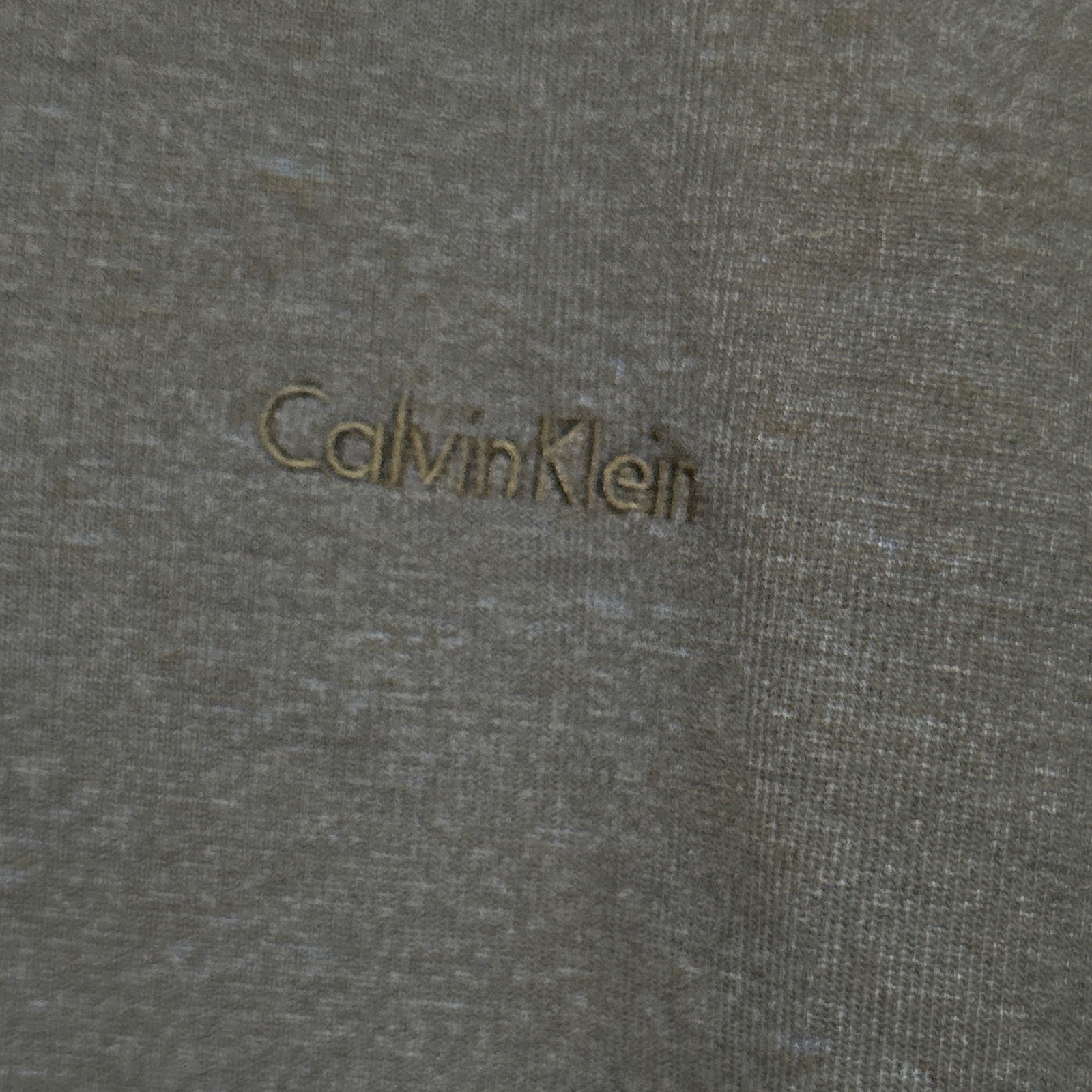 Calvin Klein Mens Navy Blue Full Zip Track Jacket Contrast Shoulder XL image 3
