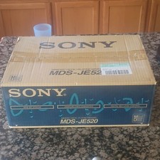 Sony MDS-JE520 MiniDisc Deck Wide Bit Stream Brand New in box, SEALED 