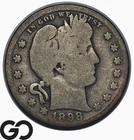 1898-O Barber Quarter