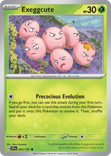 Pokemon : Exeggcute Surging Sparks 001/191 : C