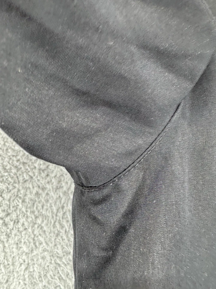 Trench con botones negro Regent Park para mujer talla M POE Foto 3 de 4