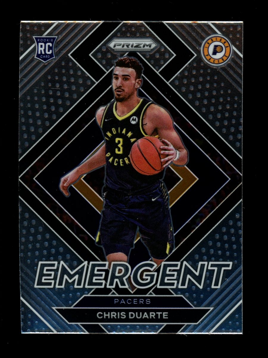 2021 Panini Prizm Emergent #14 Chris Duarte Indiana Pacers RC