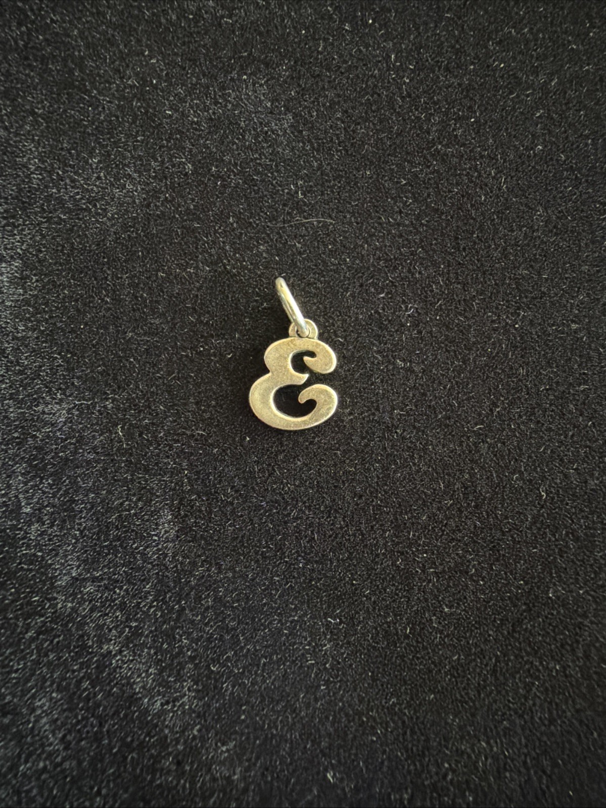 James Avery Small Script Initial Charm – Letter E… - image 1