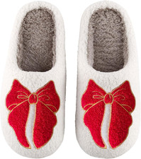 Womens Mens Slippers Retro Memory Foam Cute Cartoon Plush Fluffy Warm Fur Lined