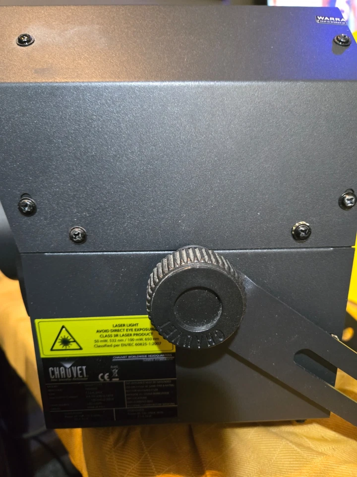 USED NOT Responding CHAUVET DJ SWARM 5FX LED Professional DJ LIGHTING - Image 4 of 4