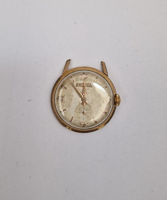 Vintage Omodox Swiss Watch Manual Wind Small Seconds Gold Tone Antimagnetic