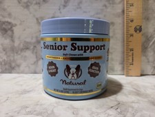 Natural Dog Company Senior Support Soft Chews 90 Count 9.5 OZ 4/2027
