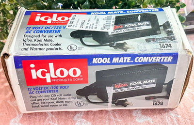 Igloo 1674 Kool Mate Converter  12 Volt AC/DC 120