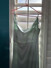 Light Green Prom Dress From Windsor Size L In Good Condition Only Worn Once.