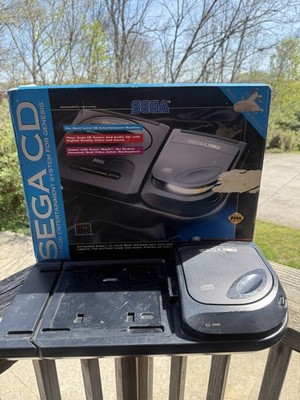 Sega CD MK-4101 Video Game System Console No Sewer Shark Original Box Ships free