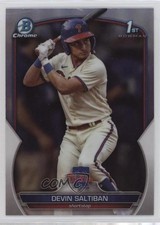2023 Bowman Draft Chrome Refractor Devin Saltiban #BDC-2 0nr3