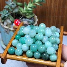 Natural Green Aventurine Round Loose Beads Gemstone For DIY Jewelry Making A7386