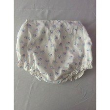 Vintage Mayfair Baby Bloomer Diaper Cover Floral Waterproof Lined 6-9 Months