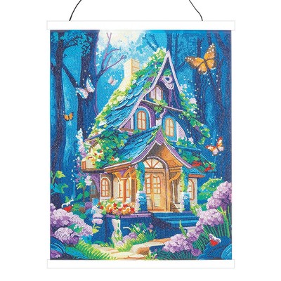 Crystal Art  Fantasy House Scroll Diamond Painting