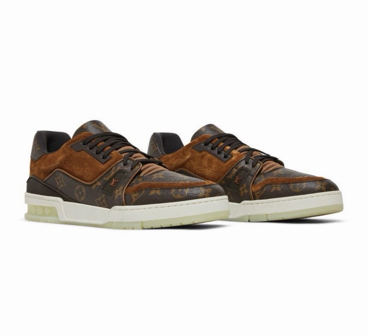 Louis Vuitton Brown Solid Casual Shoes for Men for sale | eBay