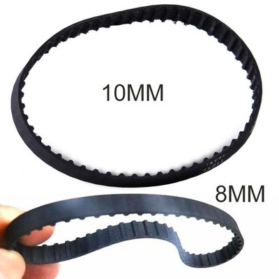Zahnriemen Replacement Rubber Black 110XL031 Industriell Langlebig Praktisch