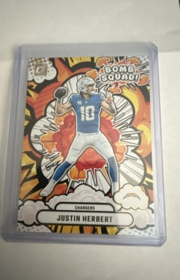 2025 Panini Donruss - Bomb Squad Justin Herbert #BS-JHT