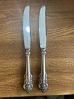Grande Baroque By Wallace Sterling Dinner Knife sterling handle 9-3/4"