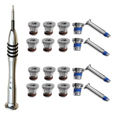 2 Sets Screws with Screwdriver for Macbook Air 13 Inch A1369 A1466 2010 to 2017,