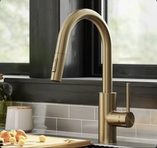 Kraus Oletto KPF-3104BG Contemporary Pull-Down Single Handle Kitchen Faucet -...