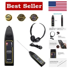 Pro Ultrasonic Leak Detector & Stethoscope - High Sensitivity Diagnostic Tool