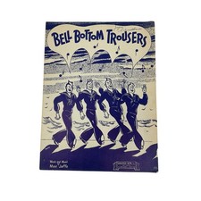 Bell Bottom Trousers Moe Jaffe Sheet Music Sailor Graphic