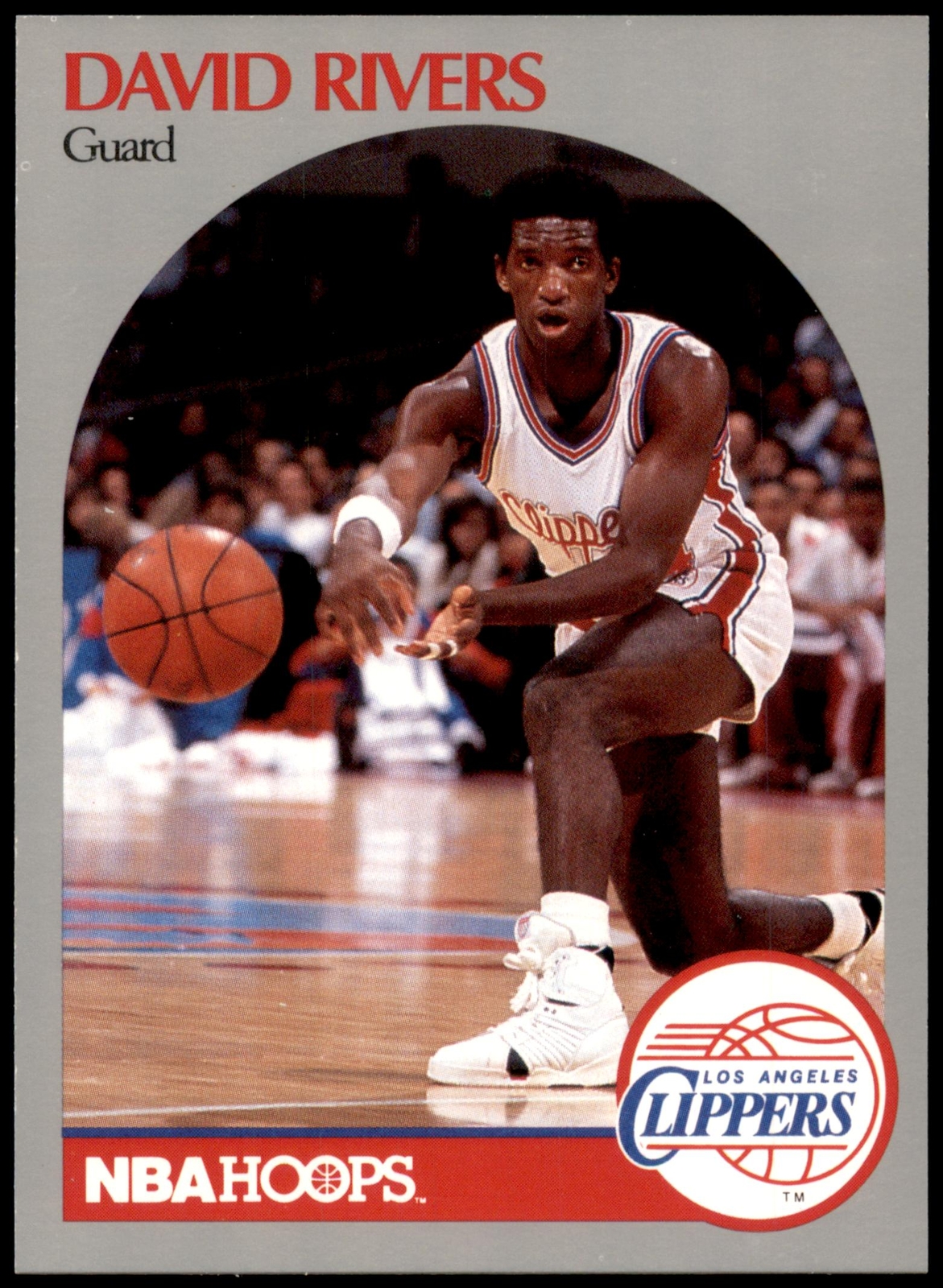 David Rivers #150 1990-91 Hoops
