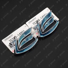Oem Genuine Toyota Celica 1971-75 Quarter Panel Blue Dragon Logo Emblem Badge X2