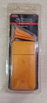 Orange Simplicity Kederspitze & Eisenabdeckung Größe 8/32'' - für Deluxe Schrägbandmaschine