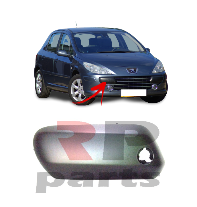 1608112180 Garniture De Calandre De Pare-chocs Avant – Matériau ABS Chromé Pour Une Protection Haut De Gamme Et Une Apparence Améliorée Du Véhicule