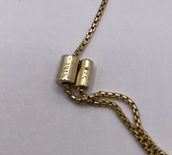 PULSERA PULL DE PLATA ESTERLINA CHAPADA EN ORO CON INFUSIÓN DE CRISTAL ALEX y cualquier Foto 2 de 4