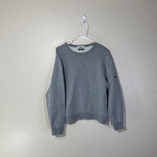 Stone Island Sweatshirt Mens Medium Pullover Gray Sweater Heather Crewneck