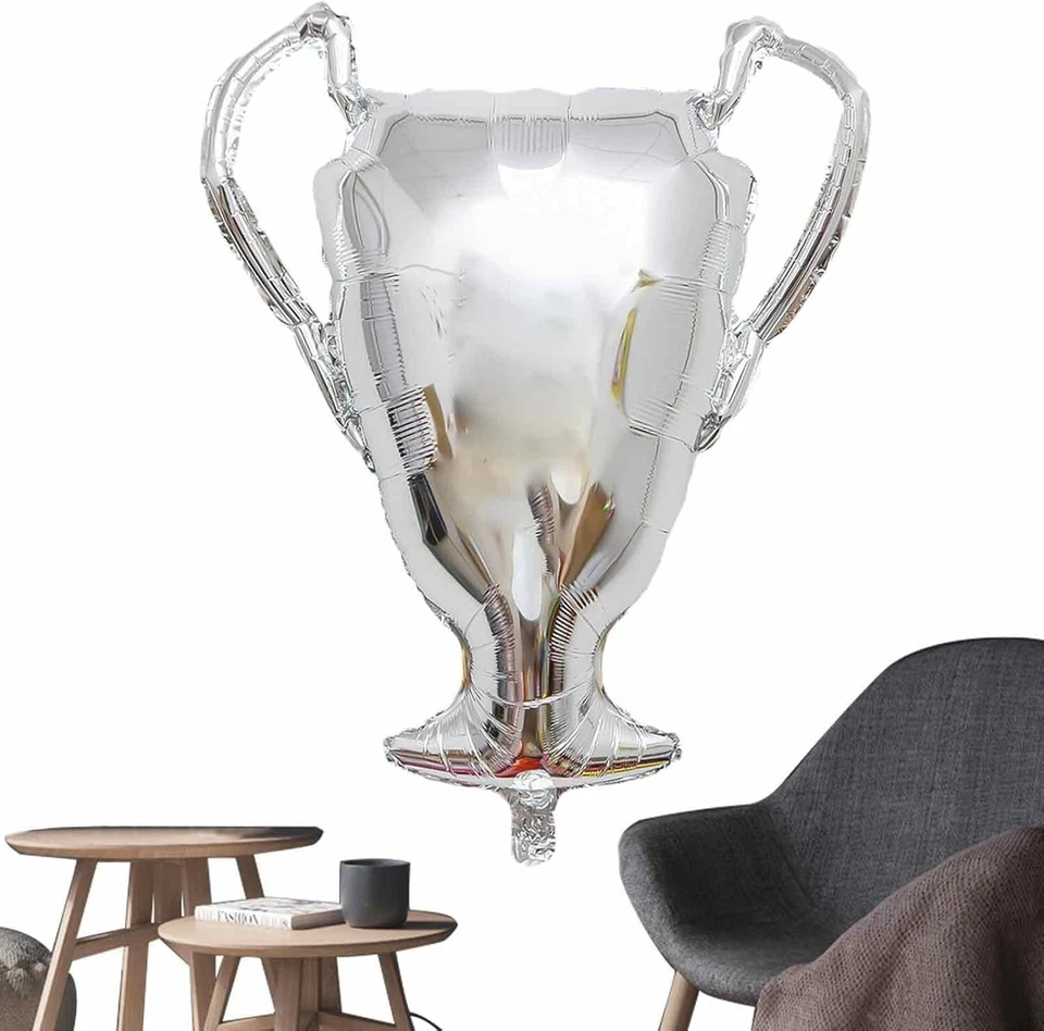 Champions League Globo Inflable Trofeo Lámina Plata Foto 3 de 3
