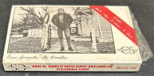 Bruce Springsteen My Hometown Santa Claus Is Comin To Town Cassette Tape Single - Picture 7 of 8