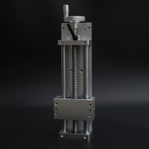 16" Manual Sliding Table CNC Slide Ballscrew Linear Stage Actuator Module 400mm - Picture 4 of 11