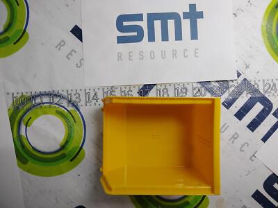 AKRO MILS 30-210 Plastic Stackable Bins - 5 1 2 x 4 x 3'', Yellow