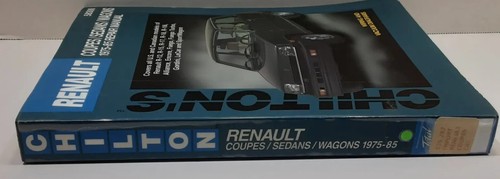 RENAULT Cupés Sedanes Vagones 1975-1985 Chiltons Manual de Reparación Automática 58300 - Imagen 3 de 12