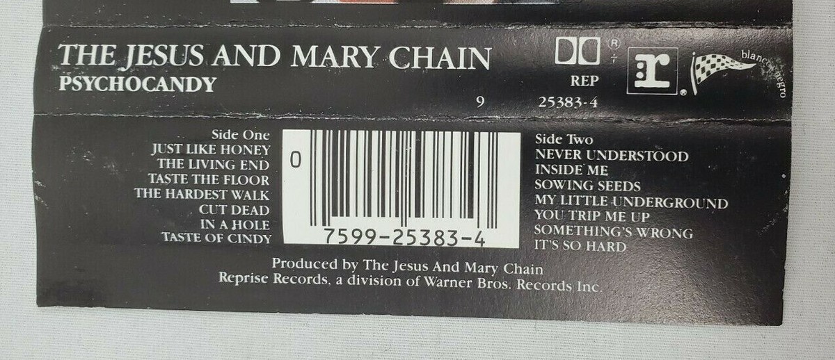 Psychocandy by The Jesus and Mary Chain (Cassette, Aug-1988