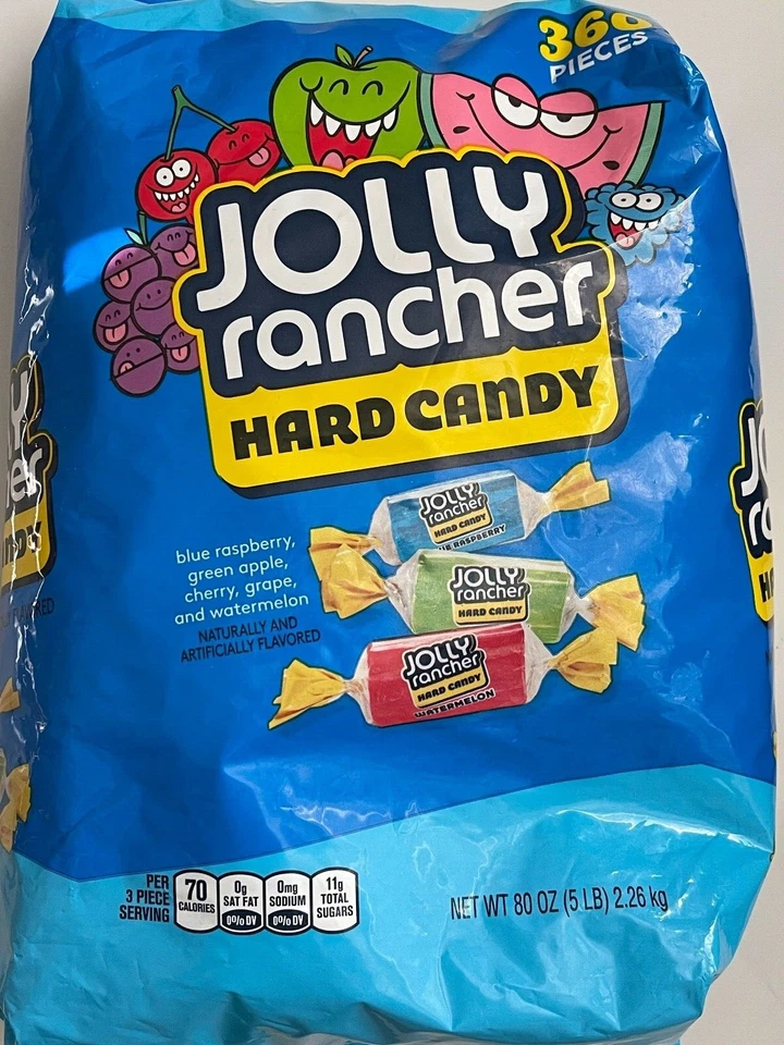CARAMELO DURO DE UVA JOLLY RANCHERs a granel elige tu talla fresco envío gratuito púrpura Foto 3 de 4