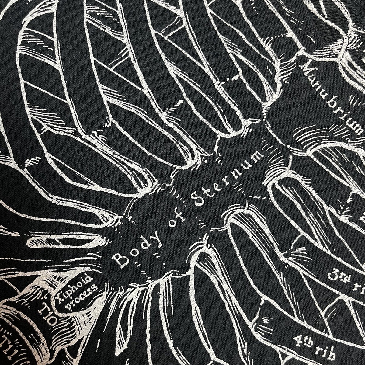 Leslie Arwin 骨プリントTシャツ 人体　解剖　1978年 Leslie Arwin 1978 Vintage 80's Skeleton Anatomy Bones USA T