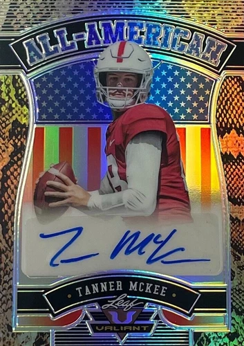 2022 Leaf Valiant Tanner McKee #BA-TM2