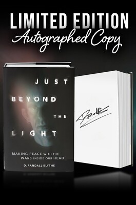 SIGNED Lamb of God D Randall Blythe Just Beyond the Light Making Peace randy COA