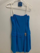 Faviana New York Strapless Formal Prom Dress Sz 7/8