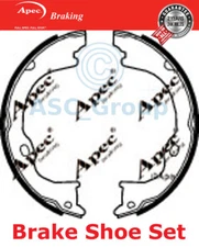 Apec Braking Replacement 207mm x 32mm Drum Brake Shoes Set SHU760