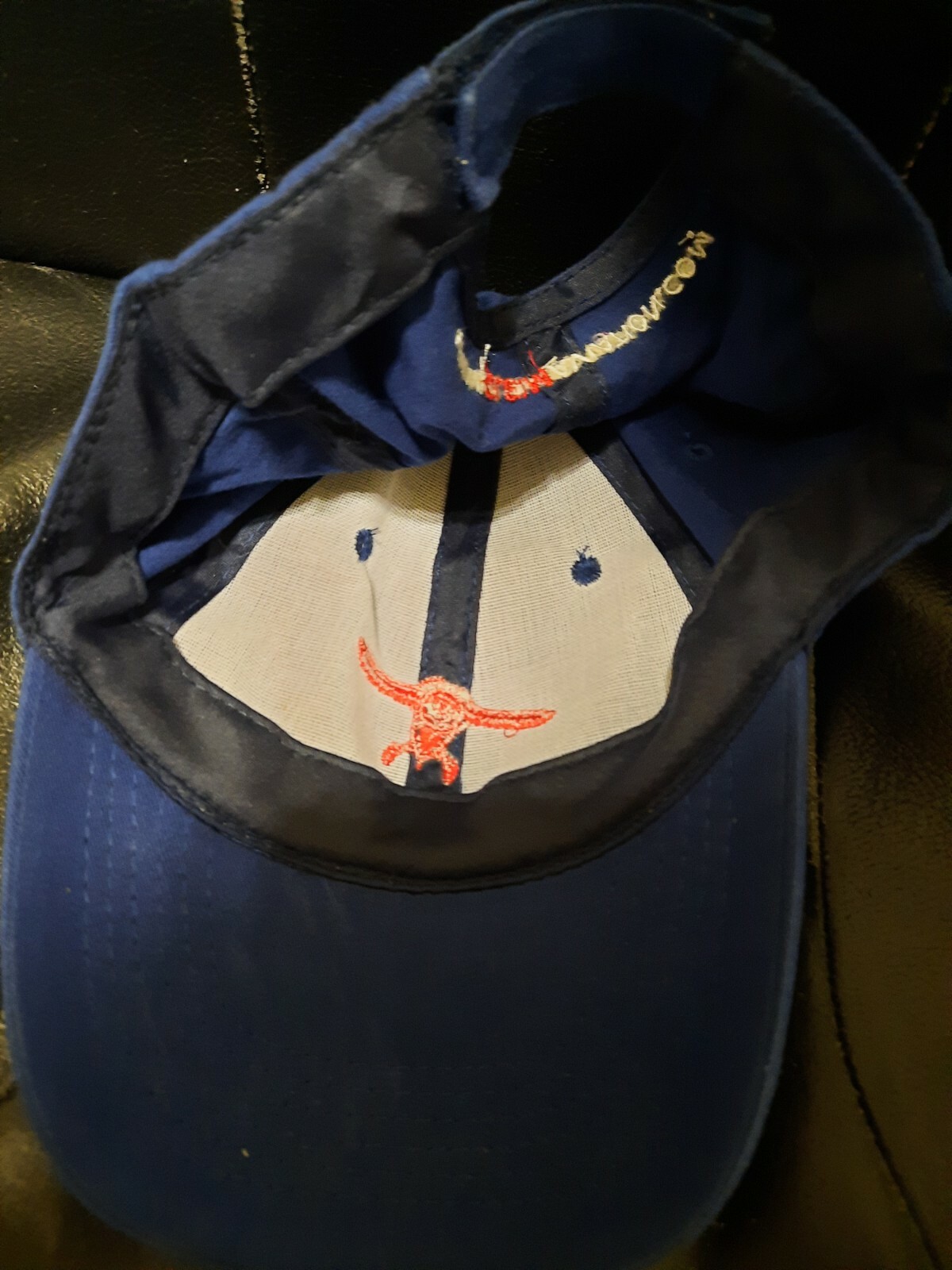 Gleim Aviation Adjustable Hat Cap Hook Loop Blue … - image 2